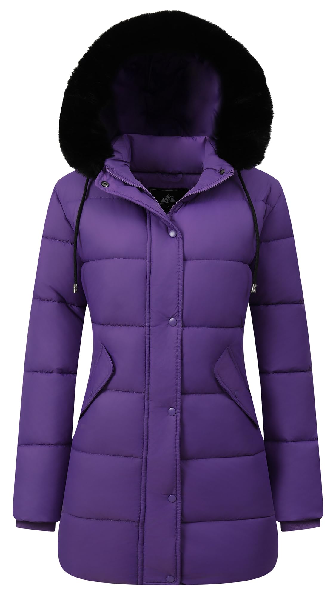 GOLDLADIES Women's Winter Coat Long Waterproof Parka - Warm Snow Jacket for Women,Windproof Winter Jacket for Cold Weather